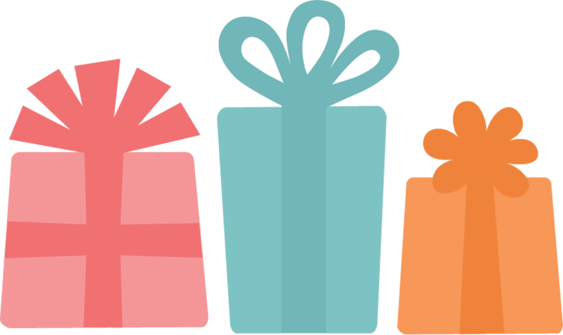 Birthday Presents - Transparent Background Birthday Present Clip Art - Png Download (741x441), Png Download