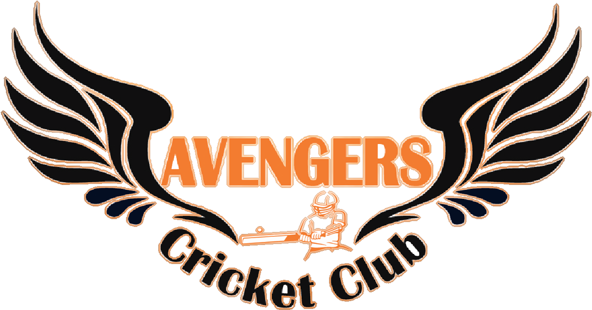 Logo Avengers Cricket Club - Wings Clipart (1280x708), Png Download