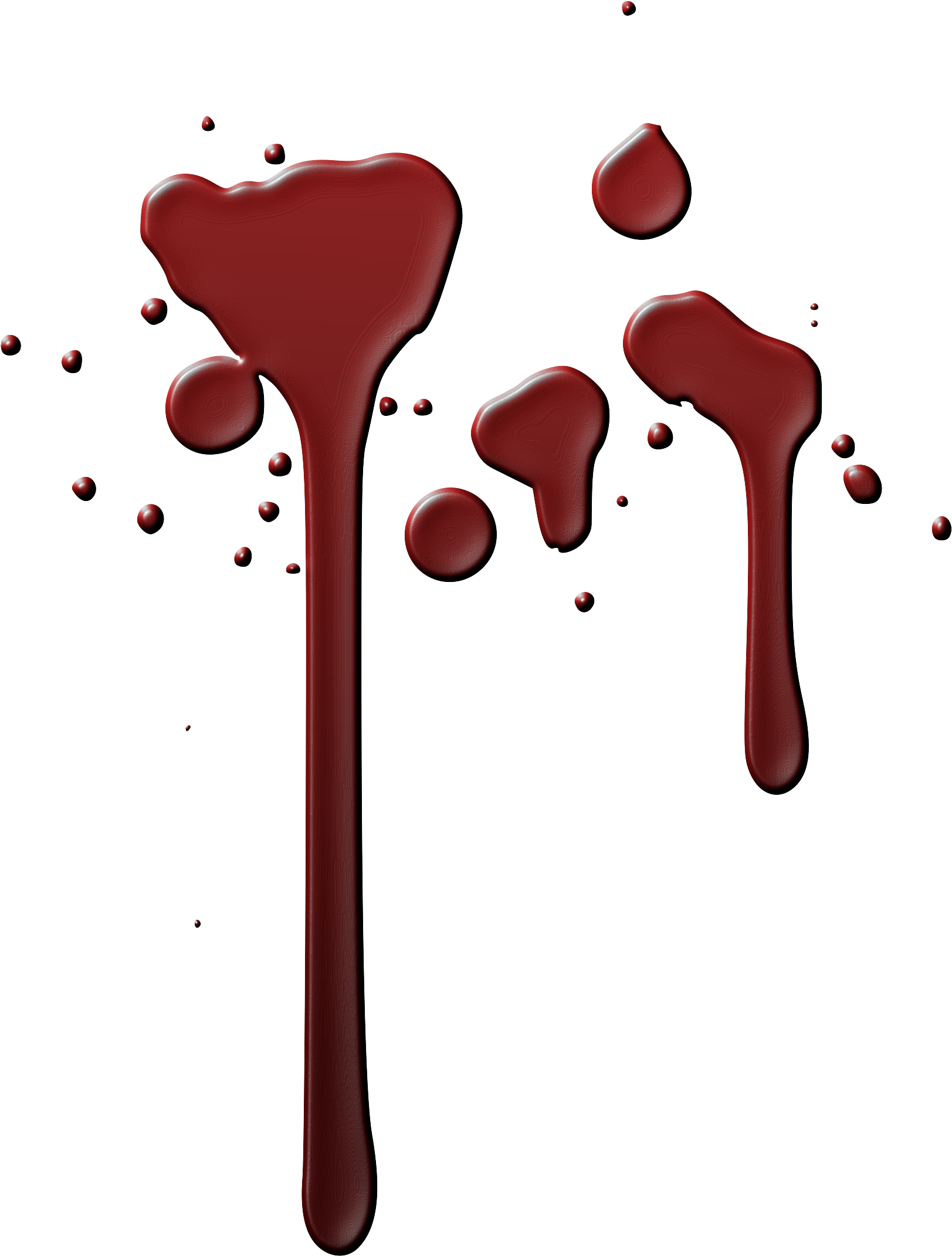 Get Blood Drip - Blood Dripping Transparent Clipart (1828x2400), Png Download