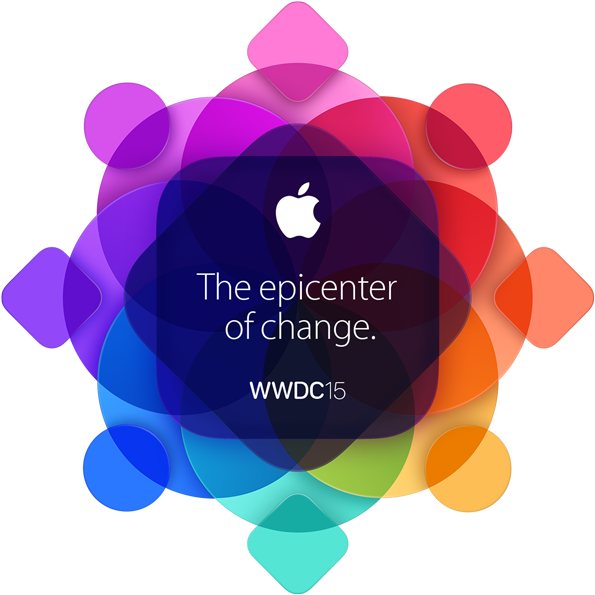 The Company Announced New Versions Of Ios, Os X, Watch - Wwdc 2015 Clipart (625x625), Png Download