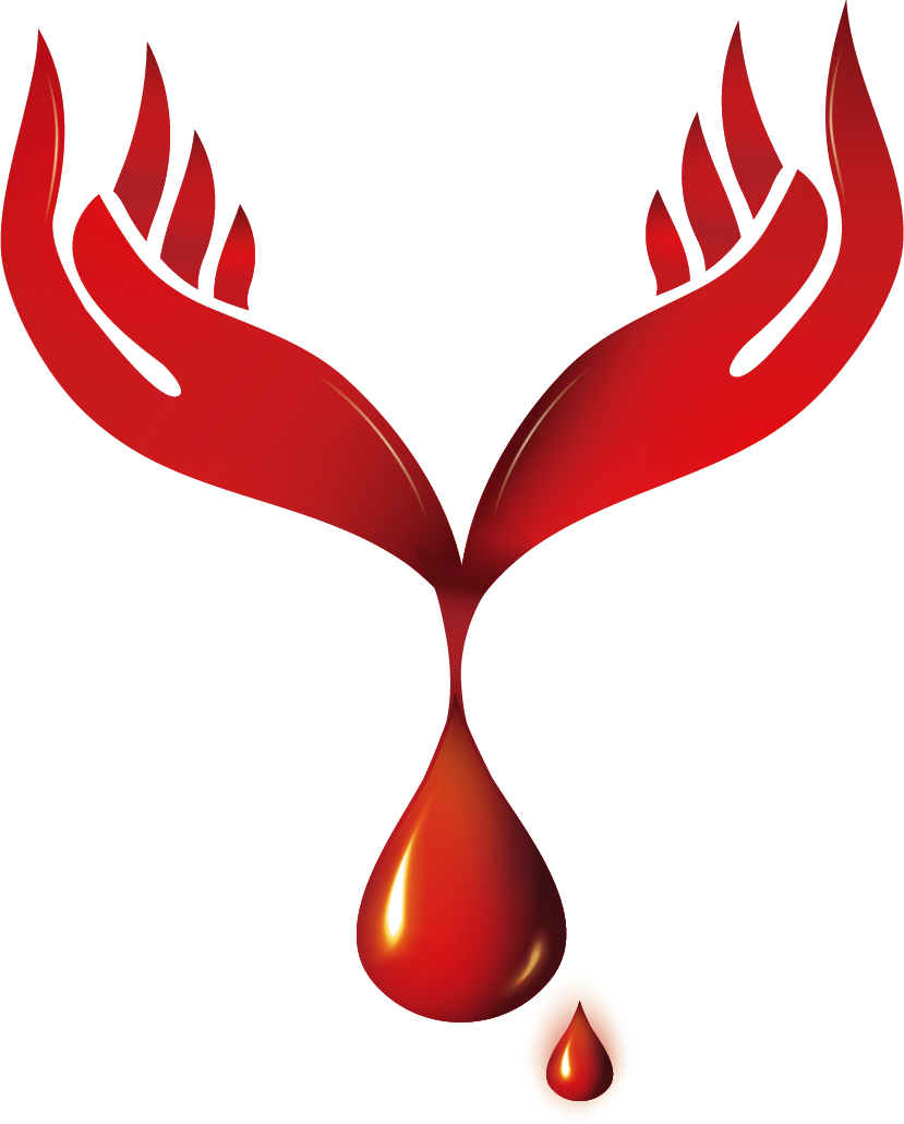 Blood Transfusion Clipart - Clip Art Blood Donation Logo - Png Download (829x1030), Png Download