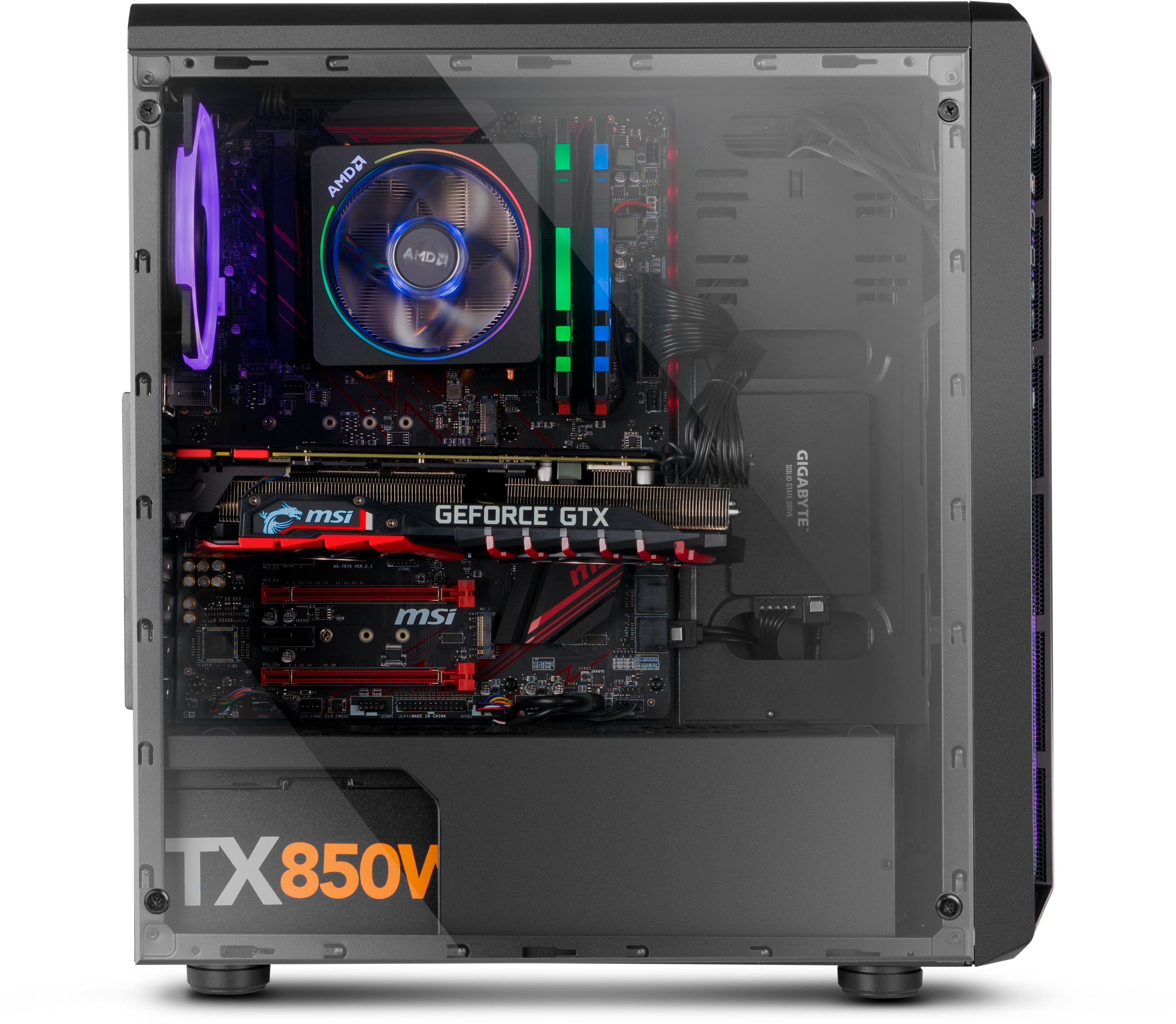 Nox Infinity Atom Rgb Clipart (3246x3196), Png Download