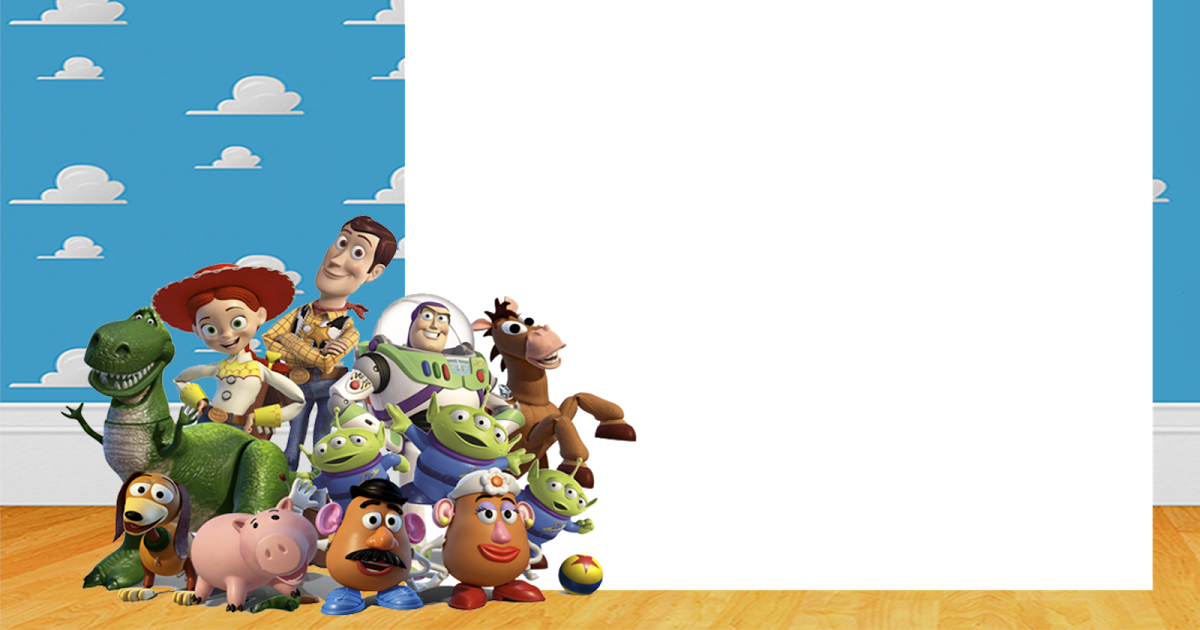 Moldura Toy Story Png - Toy Story Png Fundo Transparente Clipart (1200x630), Png Download