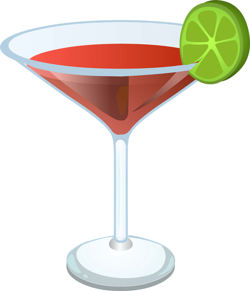 Free To Use & Public Domain Cocktail Clip Art - Cocktail Clipart Transparent Background - Png Download (800x931), Png Download