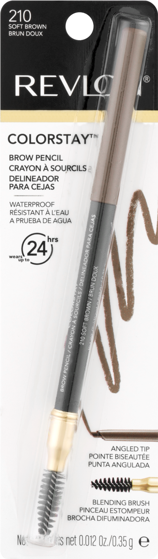 Revlon Eyebrow Pencil Black Clipart (1800x1800), Png Download