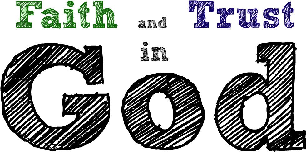 God Png Image - Faith And Trust Clipart (1006x514), Png Download