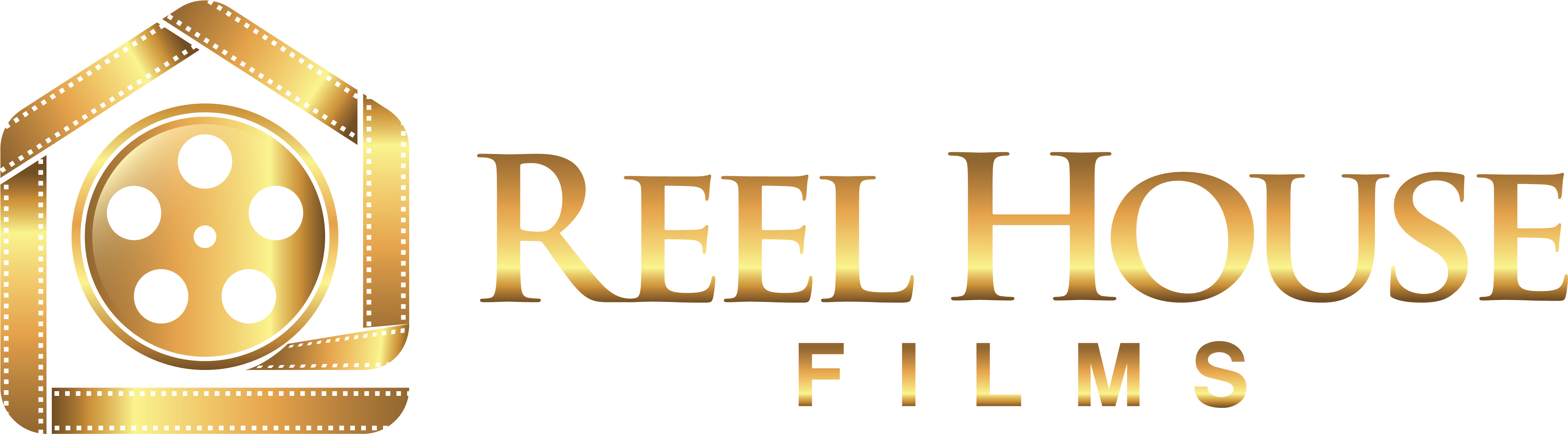 Reel House Films - Calligraphy Clipart (4887x1473), Png Download