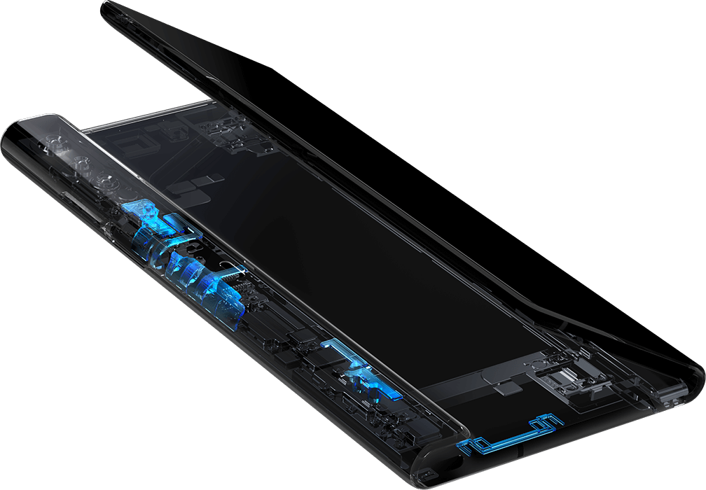 Huawei Mate X 5g Quad Antenna - Huawei Mate X Foldable Price In Uae Clipart (1008x700), Png Download