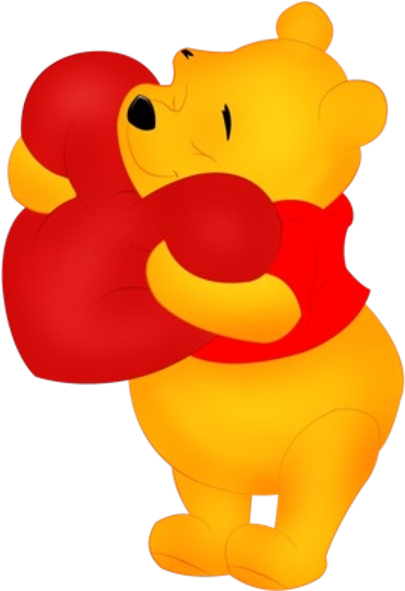 Winnie The Piglet Tigger - Winnie The Pooh Valentines Clipart - Png Download (600x600), Png Download