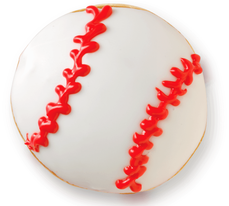 Krispy Kreme Will Make You Baseball Doughnuts - Softball Clipart (900x720), Png Download