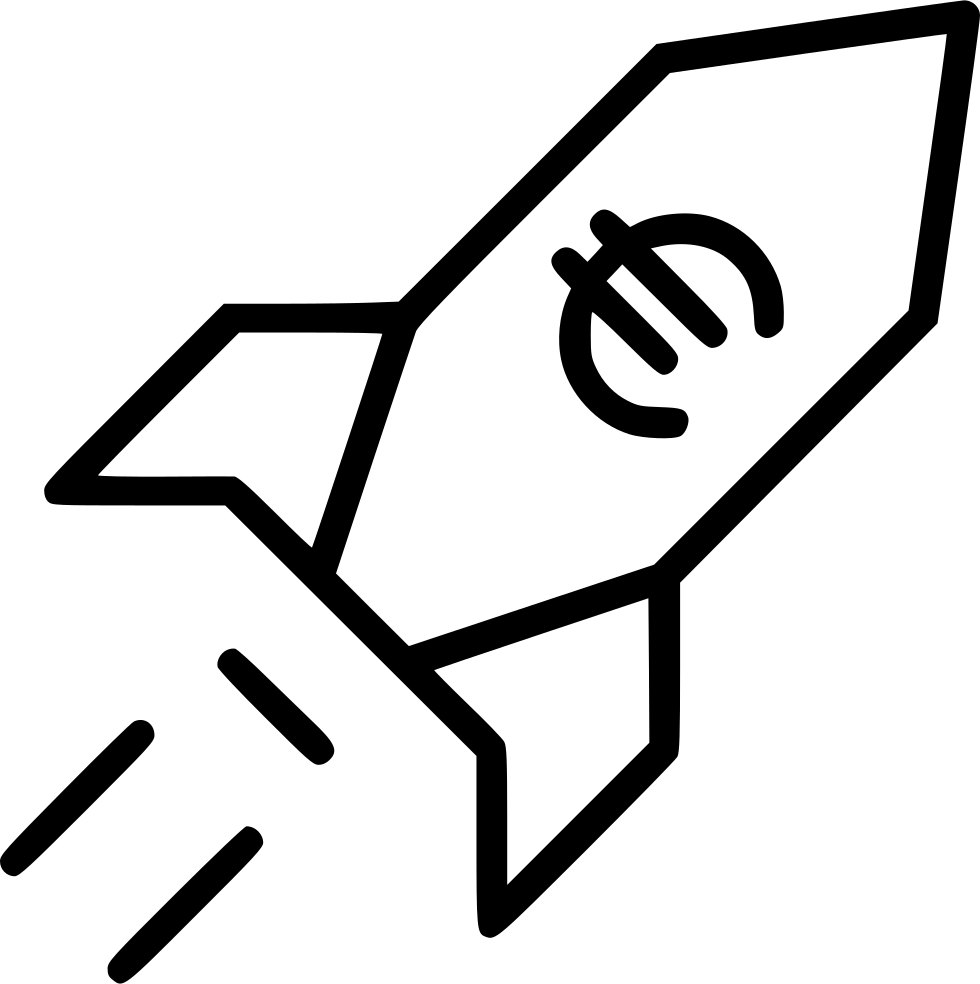 Png File - Sales Increase Icon Euro Clipart (980x984), Png Download