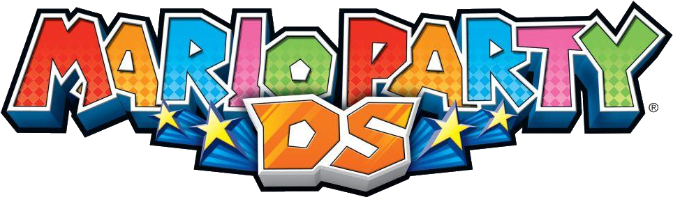 Mario Party Ds Logo Clipart (1024x323), Png Download