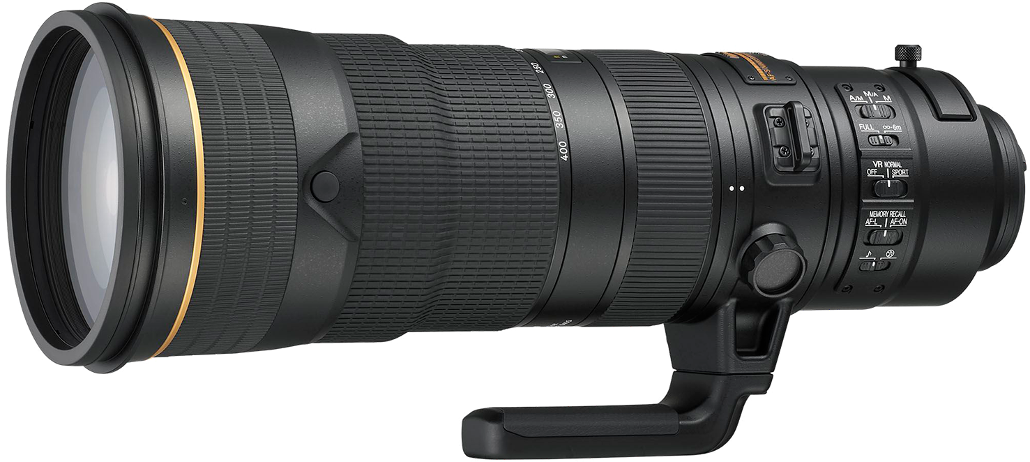 The Nikon Af-s Nikkor 180 400mm F/4e Tc1 - Nikon 180 400 F4 Clipart (1500x689), Png Download