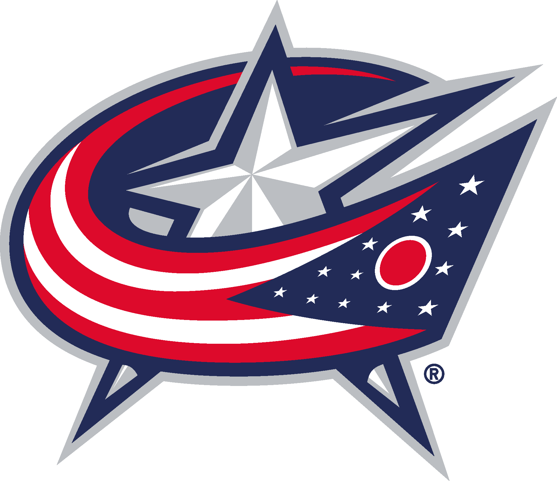 Columbus Blue Jackets Nhl Png - Columbus Blue Jackets Logo Clipart (1896x1640), Png Download