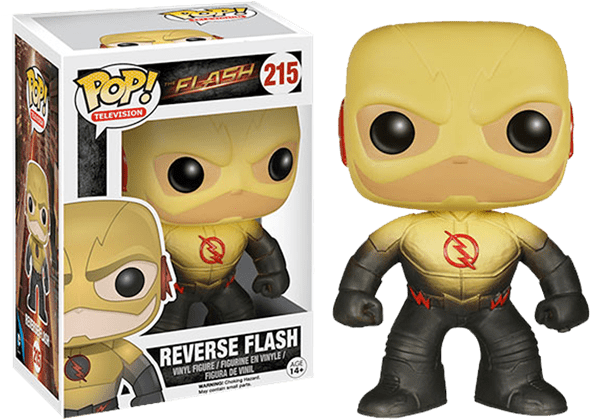 The Flash Tv Series - Reverse Flash Pop Clipart (600x600), Png Download