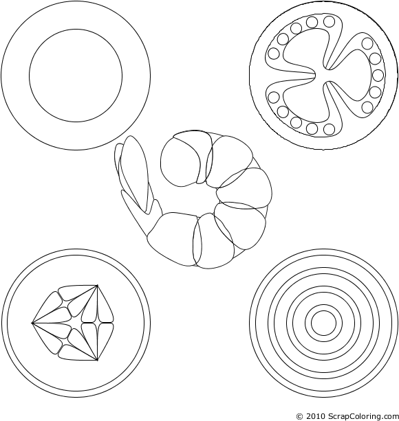 Draw A Cooked Shrimp Clipart (600x630), Png Download