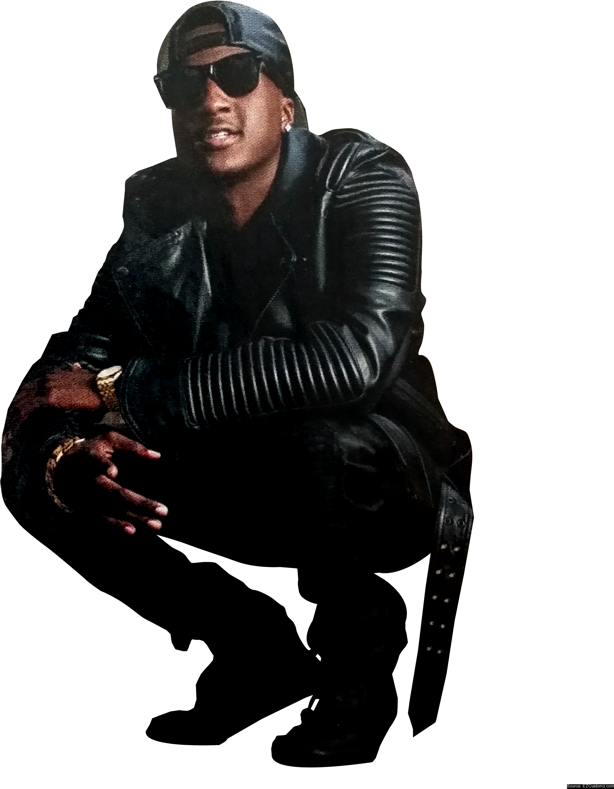 K Camp - Sitting Clipart (2322x2729), Png Download