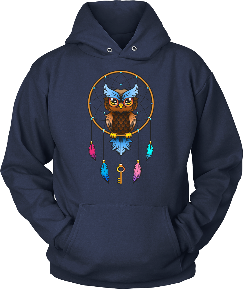 Owl Hoody - Sweatshirt Clipart (1000x1000), Png Download