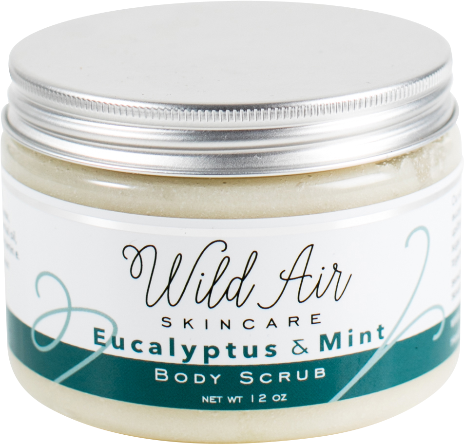 Wild Air Eucalyptus And Mint Body Scrub - Cosmetics Clipart (1000x1000), Png Download