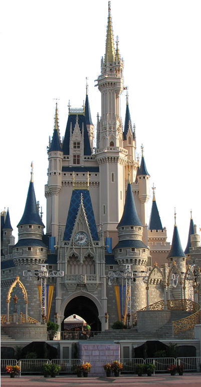 Festival Disney Package - Castle Disney World Florida Clipart (400x790), Png Download