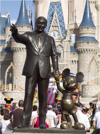 Disney World, Orlando, Fl - Disney World, Cinderella Castle Clipart (617x537), Png Download