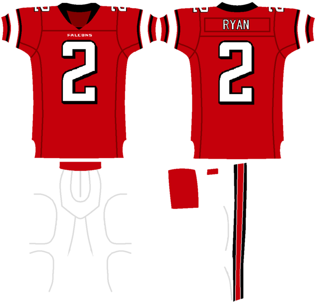 Falconsconcepthome - Sports Jersey Clipart (640x625), Png Download