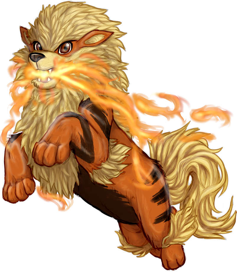 How Would You Name An Arcanine - Cartoon Clipart (803x921), Png Download