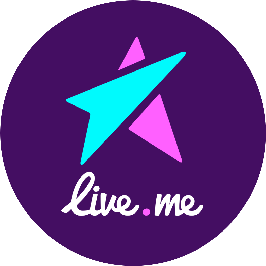 Liveme. Live.me. Фиолетовый логотип. Live логотип. Проекты фиолетовый логотип.