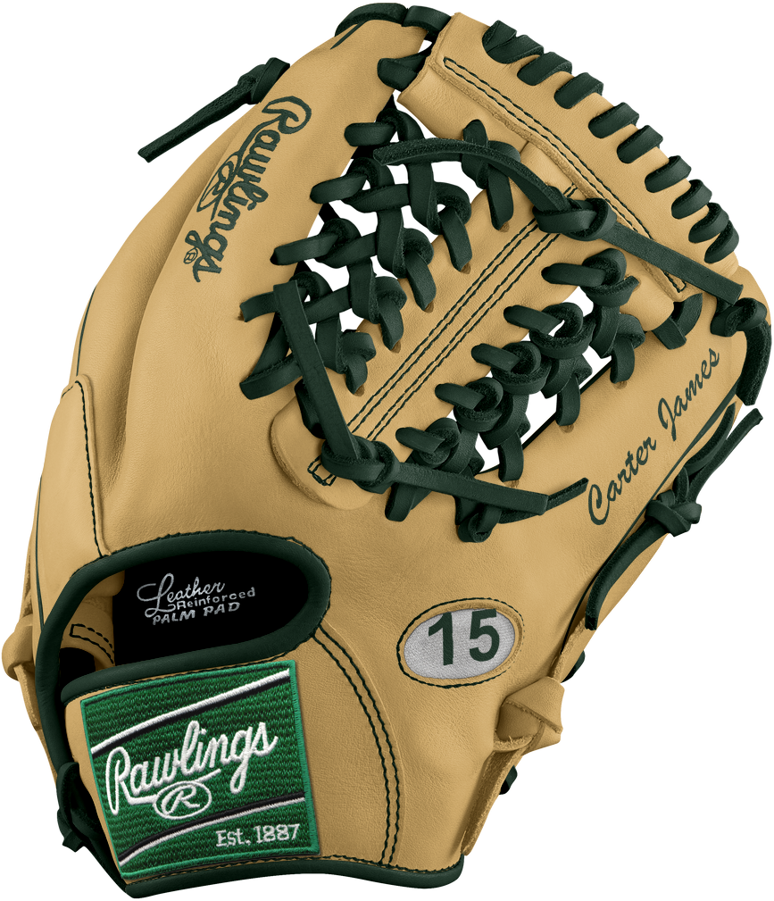 My Custom Rawlings Baseball Glove - Rawlings Clipart (890x1024), Png Download