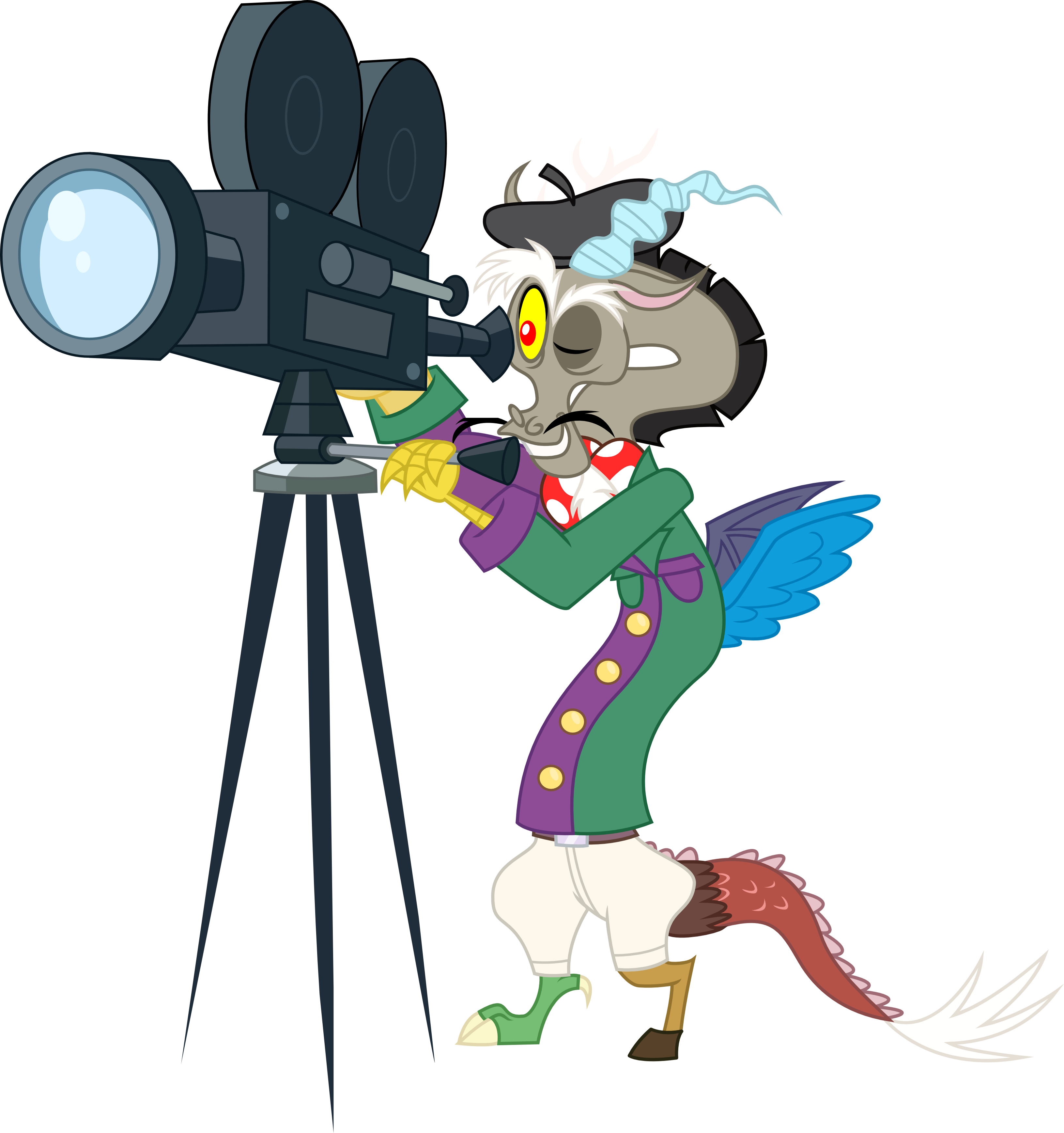 Smile For The - Mlp Video Camera Clipart (3261x3471), Png Download