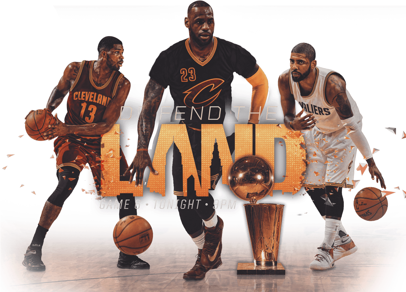 2016 Nba Finals - Basketball Moves Clipart (1300x975), Png Download