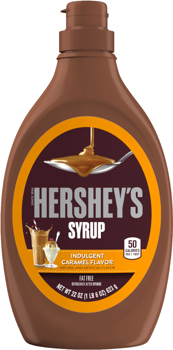Hershey's Caramel Syrup Clipart (1280x1280), Png Download