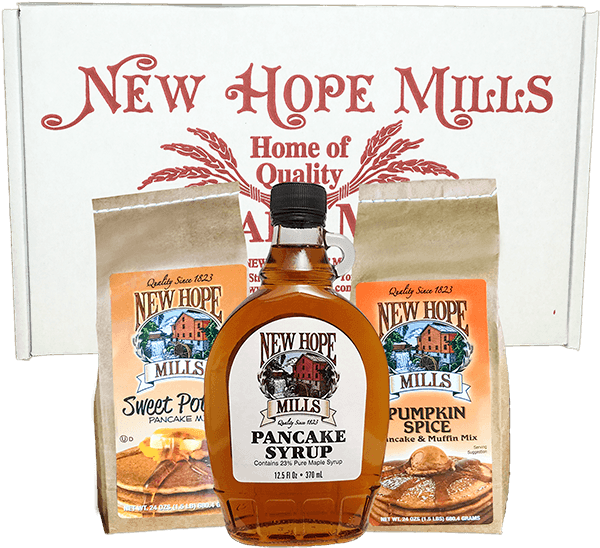 New Hope Mills Pancake Syrup - Bottle Clipart (600x548), Png Download