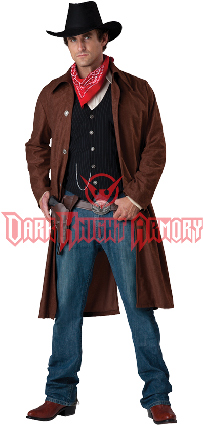 Image Cowboy Transparent Gunslinger - Adult Gunslinger Costume Clipart (850x850), Png Download