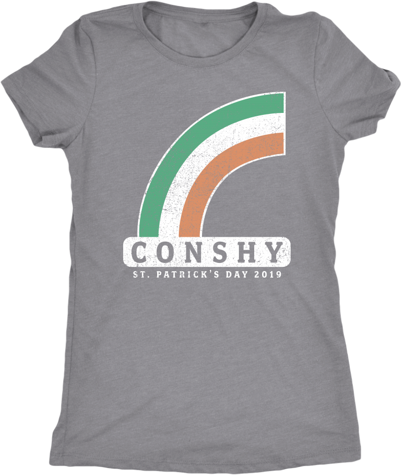 Conshy St - St Patrick Day T Shirt 2019 Clipart (1024x1024), Png Download