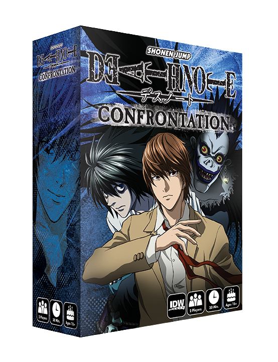 Idw Games Are Also Making Death Note - Death Note Confrontation Game Clipart (572x720), Png Download