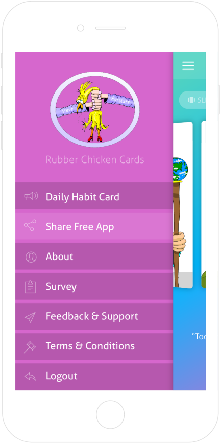 21 Days By Rubber Chicken Cards Clipart (431x867), Png Download