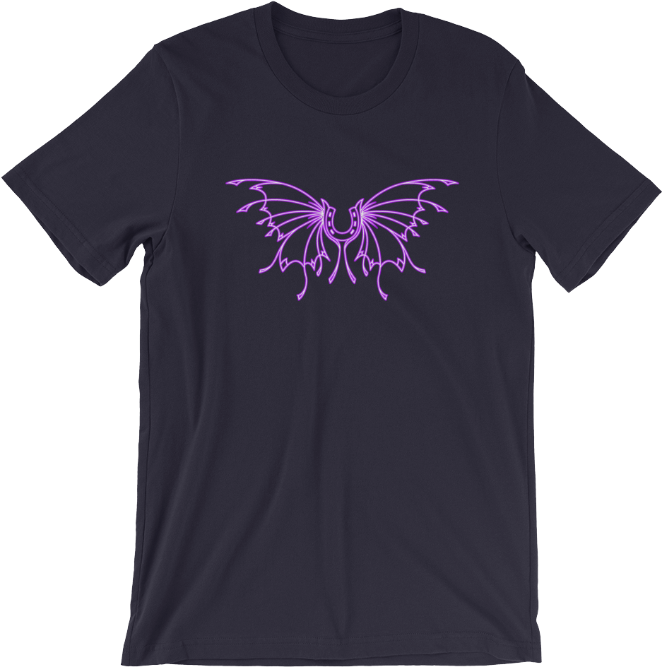 Purple Butterfly Horseshoe Tee - Sims 4 Tshirts Clipart (1000x1000), Png Download