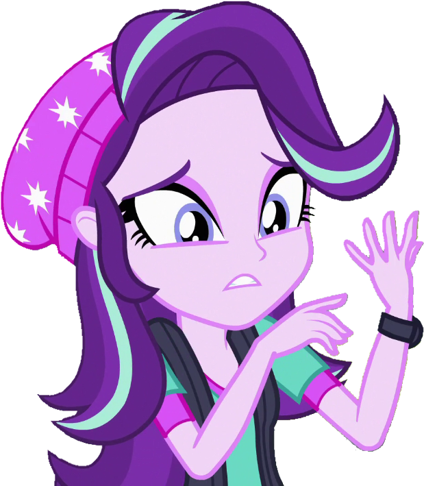 Thebar, Beanie, Clothes, Equestria Girls, Female, Hand, - Equestria Girls Starlight Glimmer Clipart (644x718), Png Download