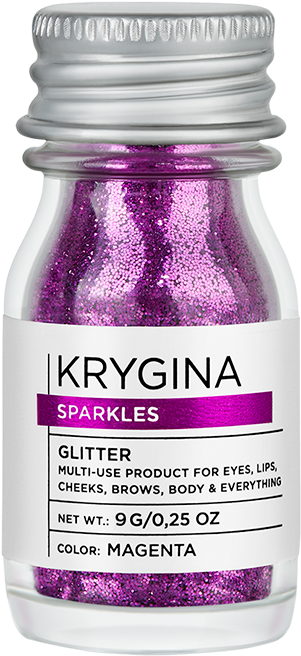 Sparkles Magenta - Glitter Clipart (1000x1000), Png Download