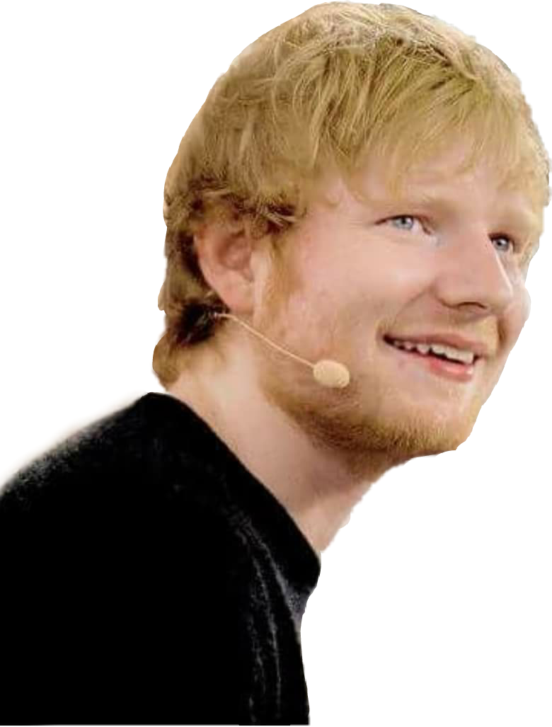 #edsheeean #edits #teddylove #ed Sheeran Fan - Human Clipart (780x1027), Png Download