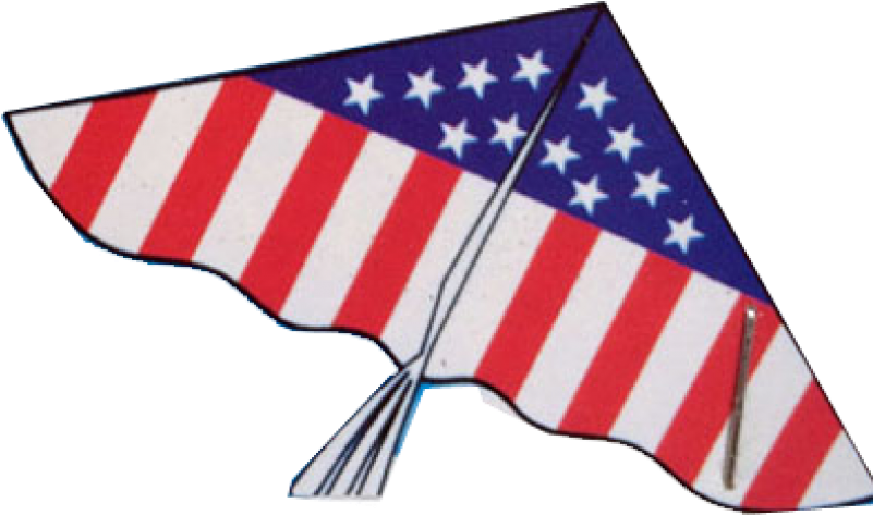 Kite Transparent American Flag Clipart (800x800), Png Download