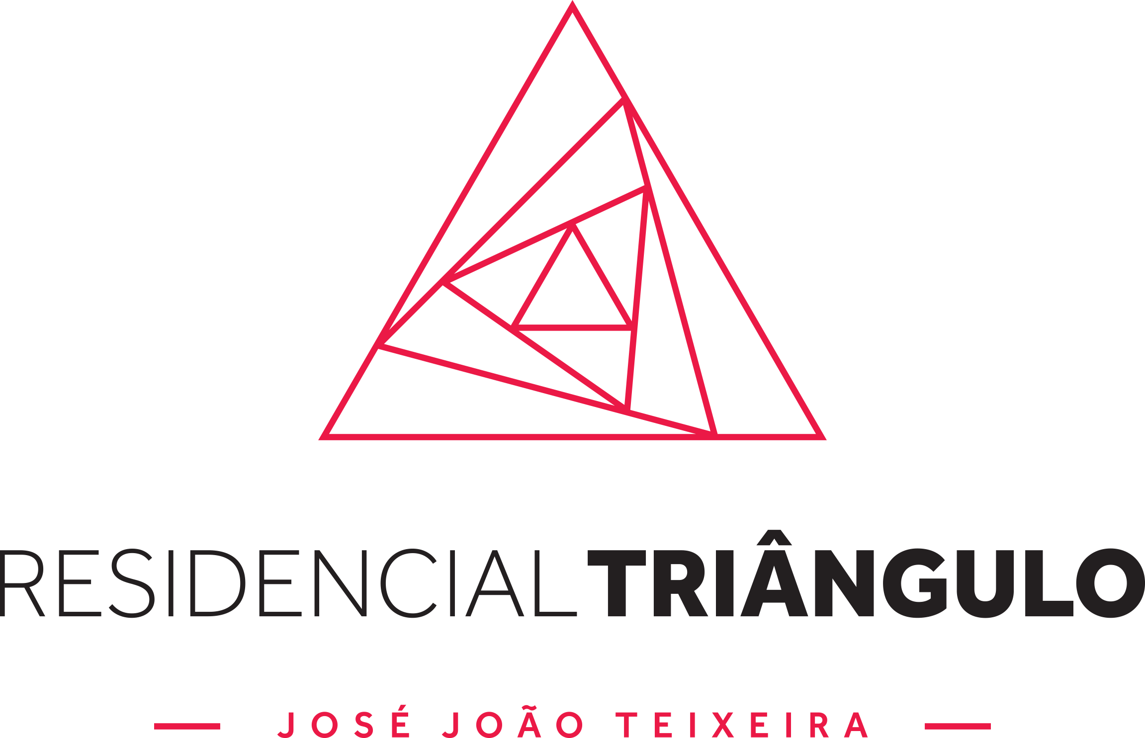 Localizado No Coração De Pedro Leopoldo, O Residencial - Triangle Clipart (2303x1485), Png Download