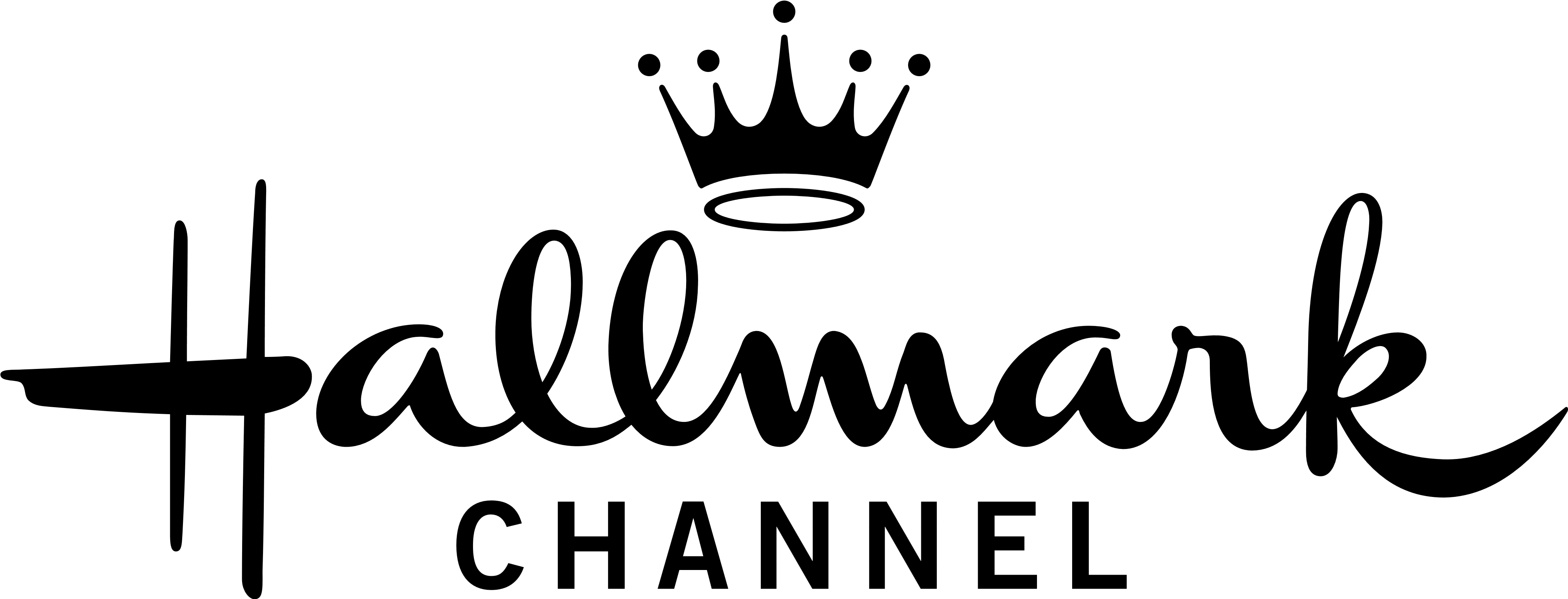 Hallmark Channel Logo, Logotype - Hallmark Channel Clipart (4290x1600), Png Download
