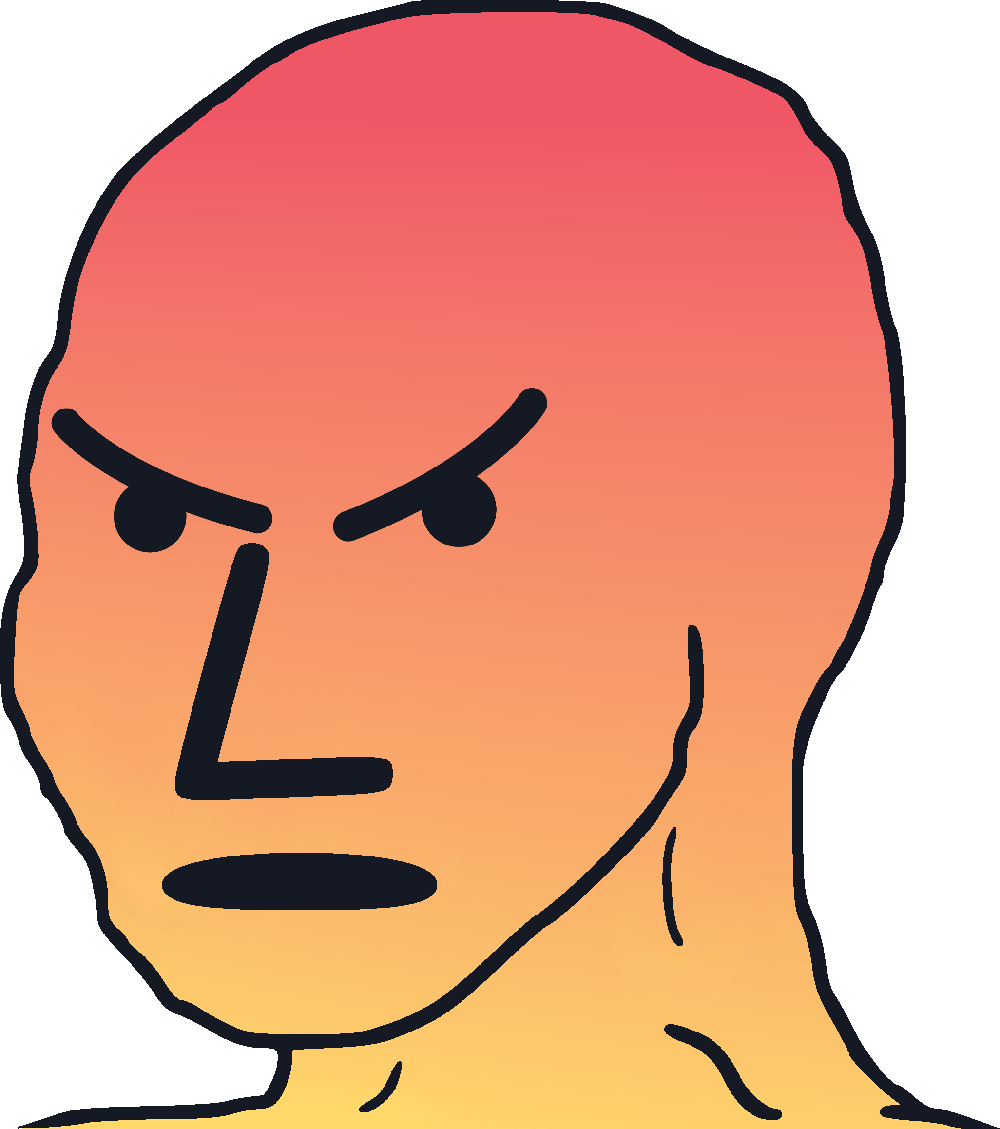 Angry Npc Clipart (2052x2316), Png Download