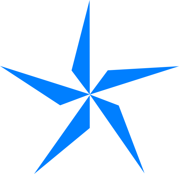 Texas Star Black And White Clipart (600x582), Png Download