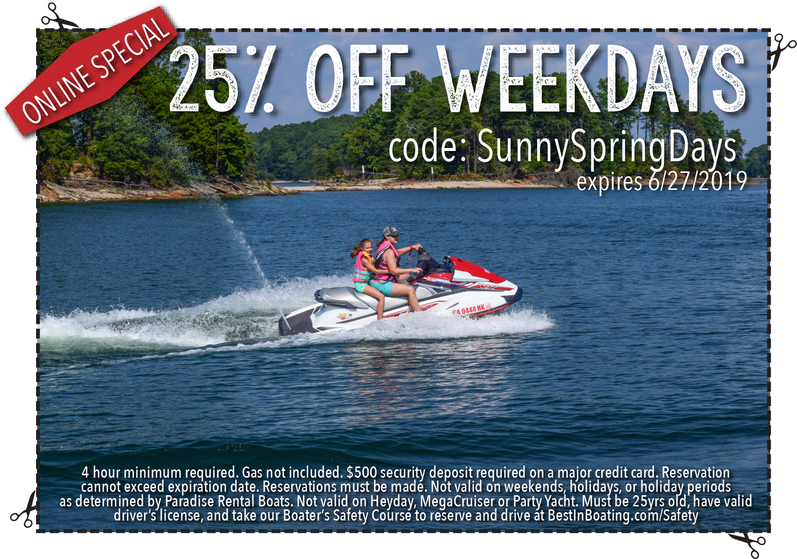 Boat Rental Coupon - Poster Clipart (1667x1255), Png Download