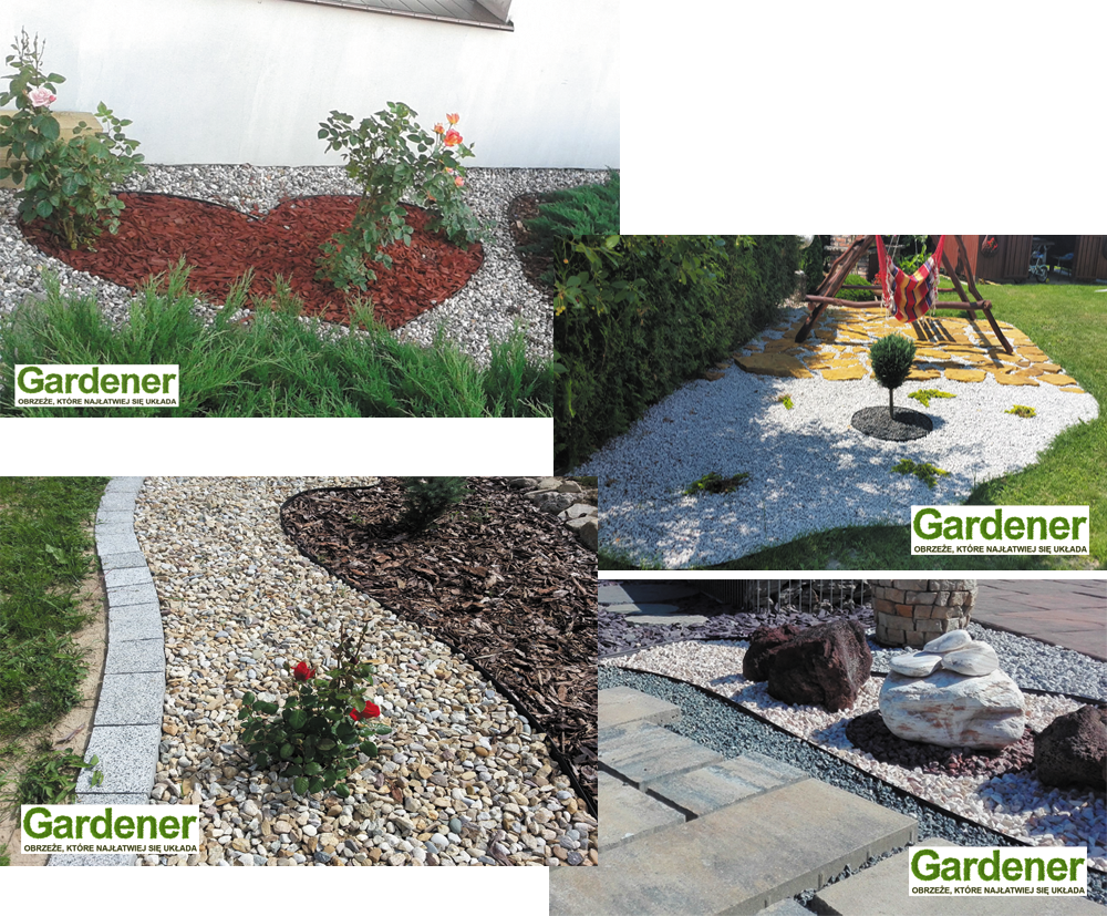 Garden Border Gardener 10m In One Piece - Border Obrzeże Clipart (1000x827), Png Download