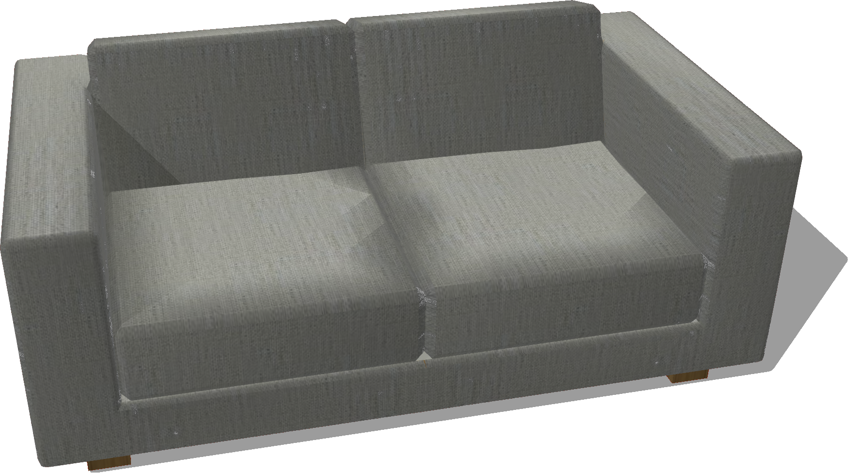 Sofa - Sofa Bed Clipart (1748x975), Png Download