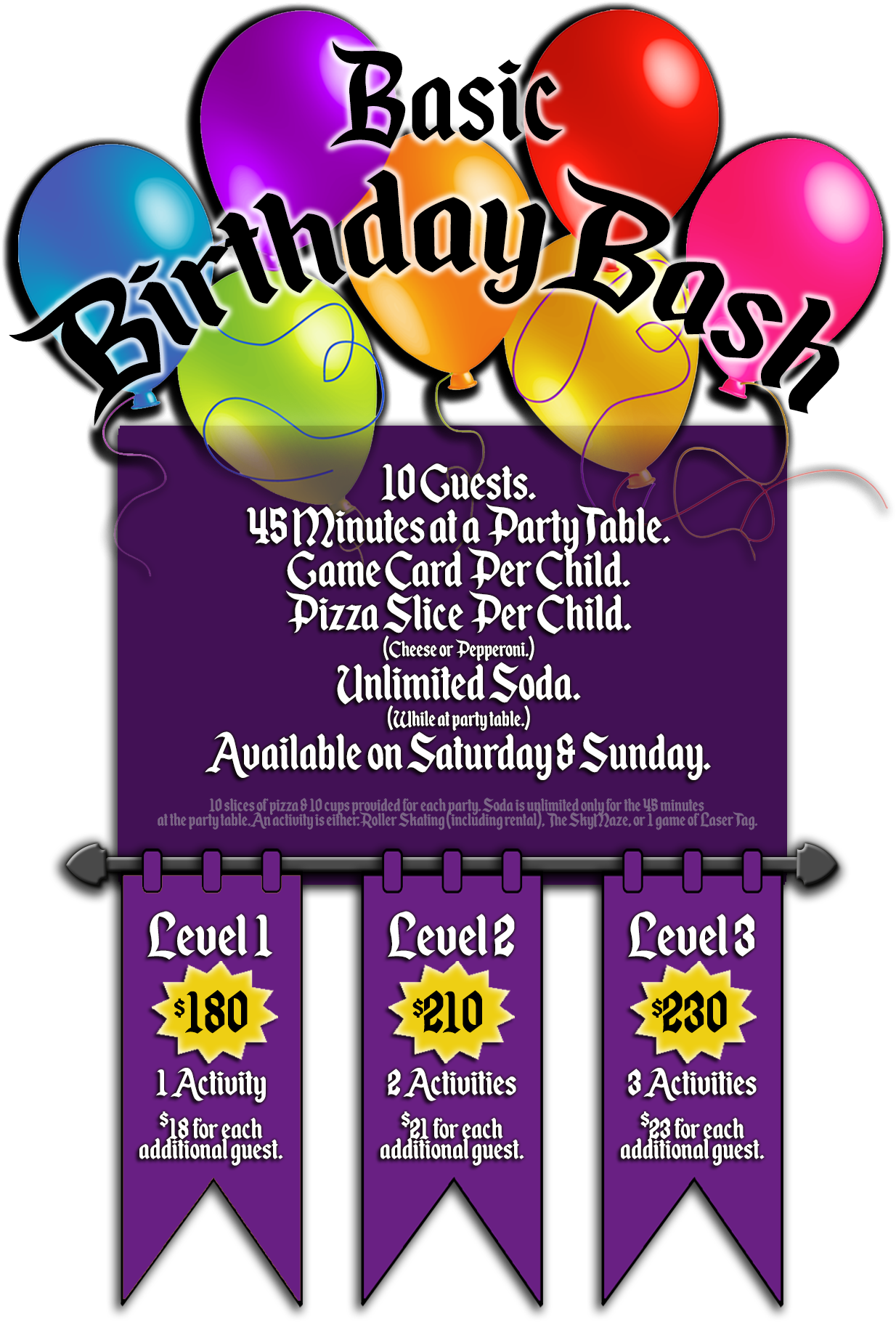 Birthday Party Clipart (1584x1872), Png Download